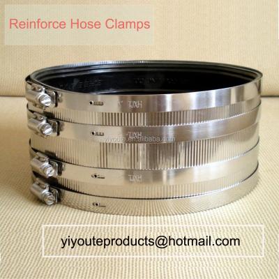 China Pipe Clamp Reinforce Pipe Clamps Stainless Steel Pipe Clamp for sale