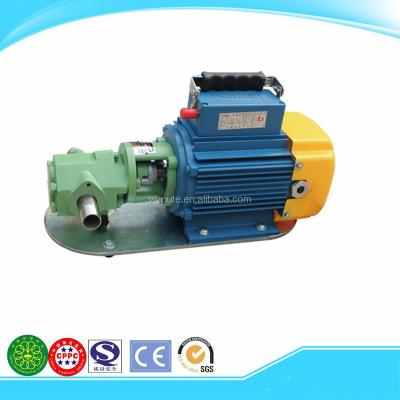 China High Efficiency WCB Series Electric Rotary Gear Pump / WCB Hand Fuel Transfer Electric Pumps for sale