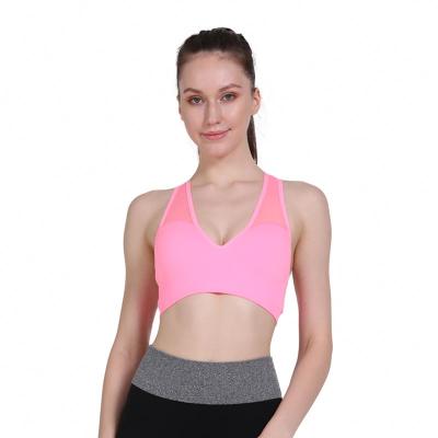 China New Design Ladies High Top Sports Zipper Workout Bra Workout Gym Bra Breathable Workout Women's Home Bra for sale