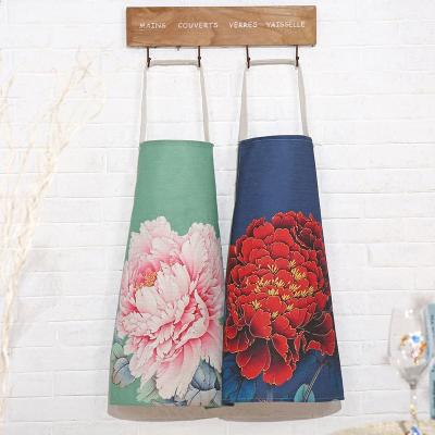 China New design kitchen apron cotton cleaning apron /apron pictures/printing apron for sale