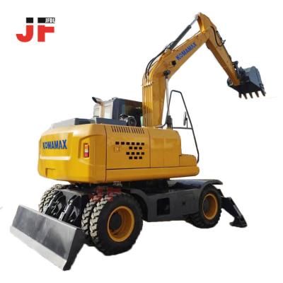 China Garment Shops PW150 Komamax Wheel Excavator 15ton Hydraulic Wheel Digger Excavator For Sale for sale