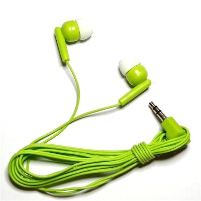 China Cheap In-ear Price Wired 3.5mm Colorful Earphone Promotional Earphone With Wire For iPhone For Samsung for sale