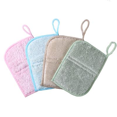 China Eco Sustainable Bamboo Cleaning Cloth, Natural Sponges Cleaning Dishes, Kitchen Cleaning Sponge Cloths for sale