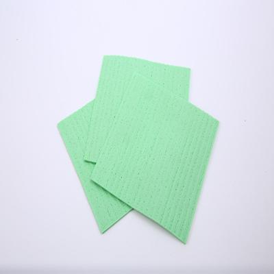 China Reusable and biodegradable sustainable cellulose eco-friendly sponge cloth for household and kitchen cleaning for sale