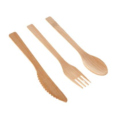 China Eco Friendly Custom Reusable Bamboo Cutlery Set Logo Bamboo Travel Utensils Kitchen Kit for sale