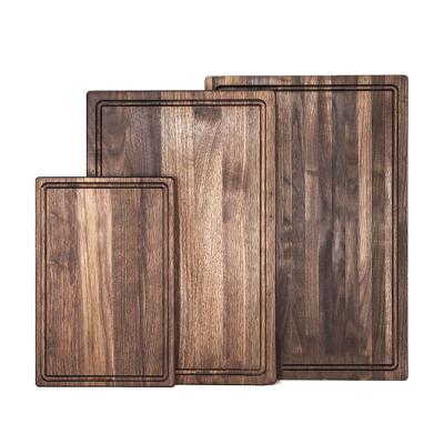 China Disposable Dark Multifunctional Organic Board Set Wooden Bamboo Chopping Cutting Board, Wooden Chopping Plates for sale