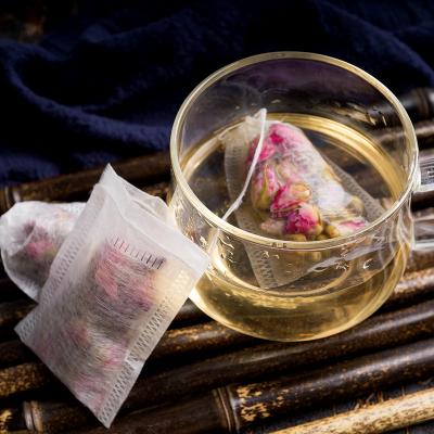 China Eco-friendly Herbal Disposable Empty Coffee Filter Tea Filter Drawstring Biodegradable Tea Bags for sale