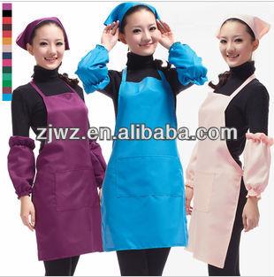 China Feel Soft High Quality Aprons With Chef Hats for sale