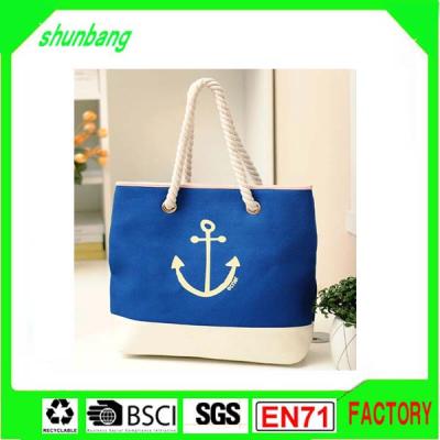 China 2014 Fashion Cotton Handled Recyclable Shopping Bag for sale