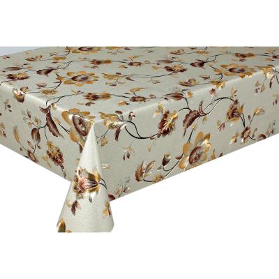 China Yiwu Shuangjie Disposable Gold Color Oilproof Plastic Table Sheet Rolls for sale