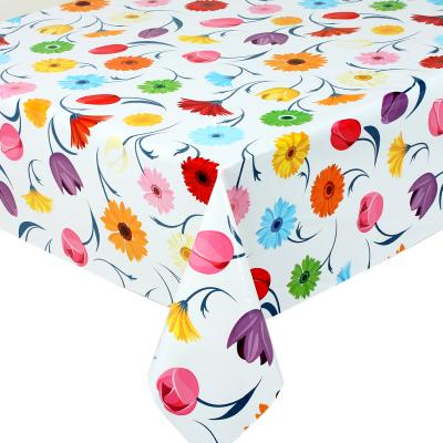 China Oilproof Hot Sale Plastic PVC Oilcloth Tablecloth Rolls Or Pieces for sale