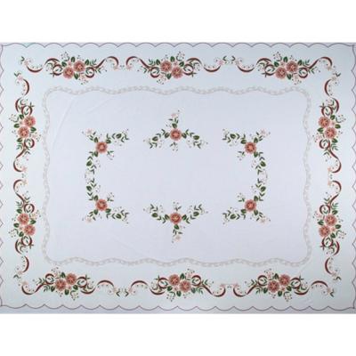 China Disposable Fancy Wedding PVC Tablecloth Independent Buns For Home Decoration for sale