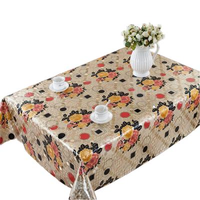 China 2015 Hot Selling Oilproof Transparent Plastic Decorative Table Cover For Wedding for sale