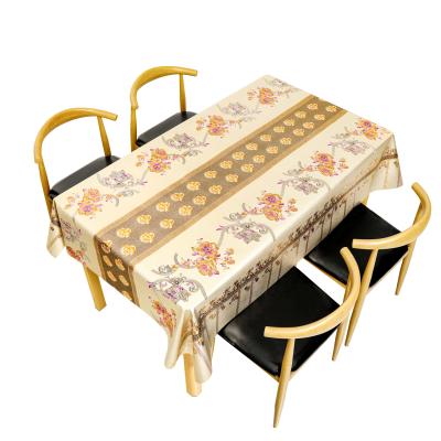 China 2019 Cheap Waterproof Pvc Tablecloth New Customized Design for sale