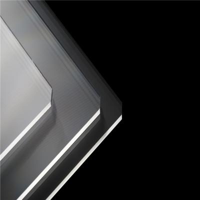 China High Efficient LED Light Guide Plate Customized Acrylic Laser Dotted Panel Light Three Piece Lamp Silk Screen Flat Light Guide Plate for sale