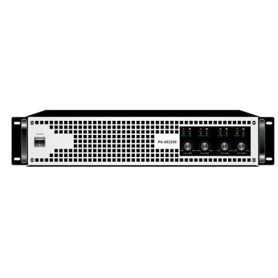 China QQCHINAPA Power Amplifier 4 Channel Ahuja Sound Standard Amplifier For Concerts PA-4*1600 / PA-4*2200 for sale