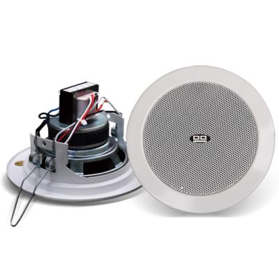 China Guangzhou Mini 2.5 Inch Mini Bathroom Car Ceiling Speaker 100V Irol Ceiling Speaker for sale