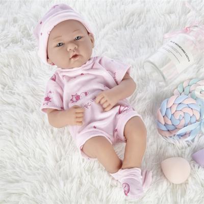 China Hot Selling Realistic Baby Premie Bebe Doll Silicone Full Body 14 Inch Realistic Reborn Doll Home Play - Doll Toys For Kids Baby for sale