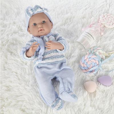 China Home Play Cheap 16 Inch Real Black Newborn Baby Dolls For Sale With Clothes for sale