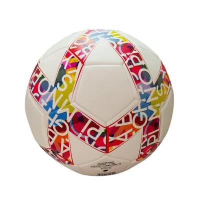 China PU Soccer Indoor Outdoor Training Soccer Ball Machine Stitched Promotional Football Sewing Soccer Ball For Whole Sales Football for sale