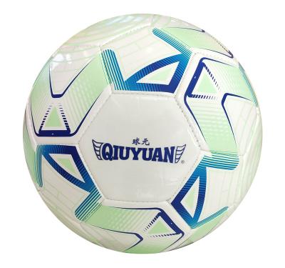 China Sports Training Game.Sports Cheap PVC Made Soccer Ball Machine Stitched Football Soccer Ball Training Seam Soccer Ball Rubber Bladder Logo Customized zu verkaufen