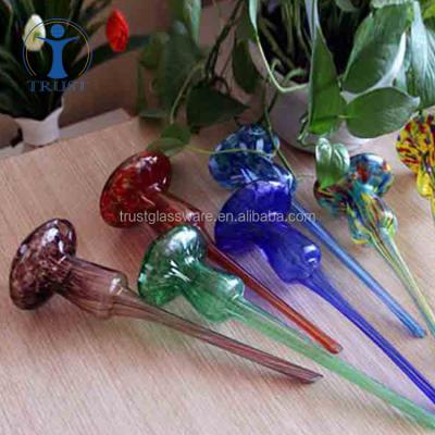 China High Quality Hand Made Colorful Glass Factory Automatic Glass Watering Device Wholesale Home Decoration for sale