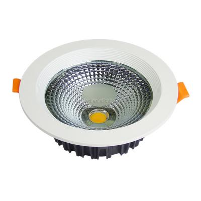 China Embeded Lifud Driver 8 Inch 30W COB Recessed Led Downlight for sale