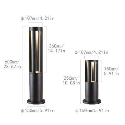 China Outdoor Garden LED Landscape Lawn Lamp Garden IP65 COB Bollard Lawn Light For Garden Decoration for sale