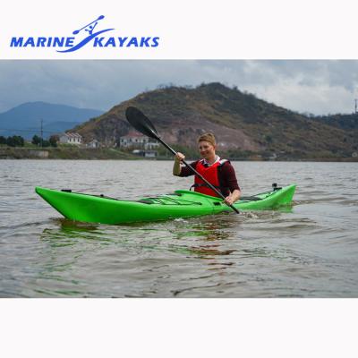 China Outdoor Tour 525Cm One Person Canoe Sea Popular Cheap Plastic Fishing Kayak for sale