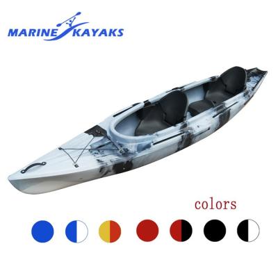 China Warter Sports CE Certificate Factory Price New Sit In Kayak 2 Person Kayak Sale 2019 With Double Kayak Seat for sale