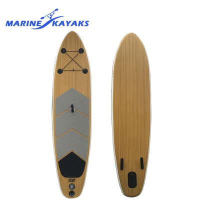 China 2019 Factory Direct Sale Yoga Stick Up 10' 6 Bamboo Rack Up Paddle Board Surfboard for sale