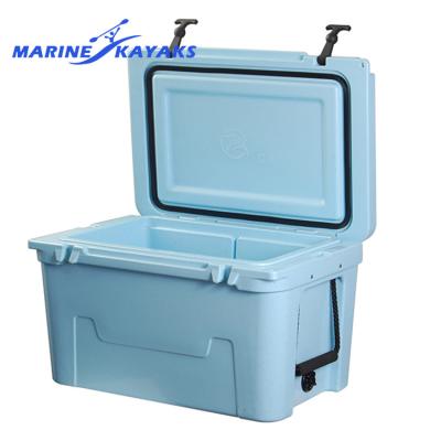 China Food Grade Waterproof Lldpe Material Roto-molded Ice Cooler Box, Plastic Cooler Box for sale