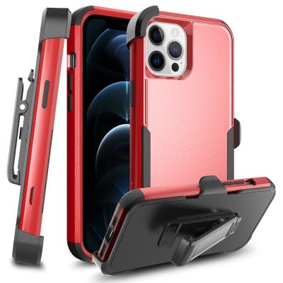 China Anti-Drop Belt Clip Holder Defender Case Pro Max 7 Rugged Shockproof Max Cover 11 xs 8 xs 8 Max Heavy Duty Case Rugged Shockproof For iPhone 12 Pair for sale