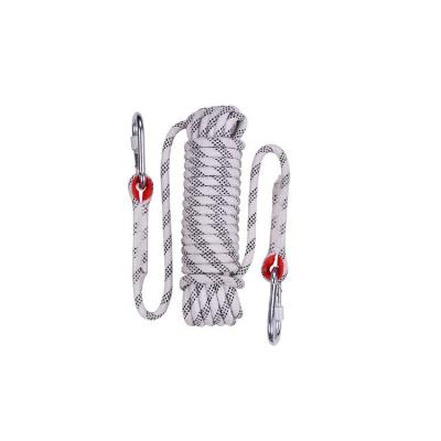 China Durable Custom Colored Braided Nylon Climbing Rope Mountaineering Safety Rope for sale