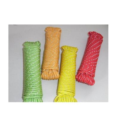 China Lightweight High Strength Nylon Braided Rope 8mm Rope For Outdoor Use for sale