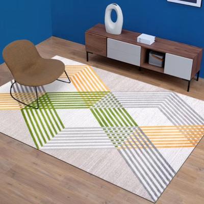 China Stain Resistant Cheap Price Custom Logo Printed Carpet Anti Slip Large Area Rugs for sale