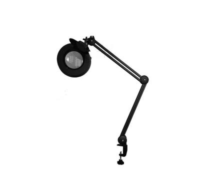 China Magnifying lamp with fluorescent light source 22W magnifier light clamp base 5inch lens 127mm lens for sale