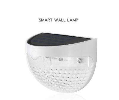 China dust to dawn motions sensor wall lantern waterproof  wall lamp solar led light for Garden Fence Patio Yard for sale