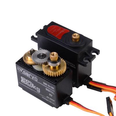 China Waterproof RC Model 30kg/cm Metal Gear 7.4v Digital Servo For RC Car Accessories for sale