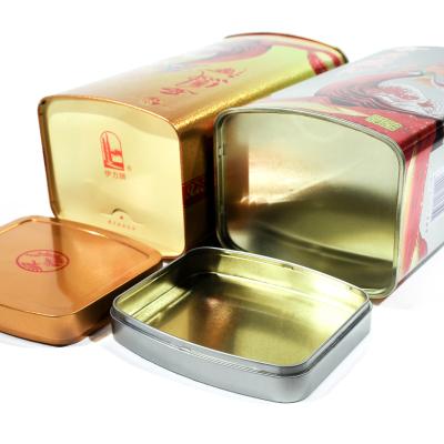 China Wine Tin Box Packaging Tin Container Empty Metal Cans Tin Can for sale