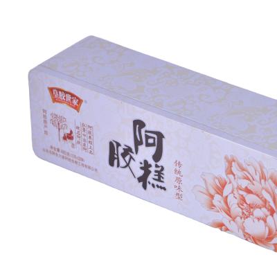 China Strong Branded Sealing Metal Food Tin Packaging Gift Food Tin Cosmetic Box Rectangular Custom Design Box for sale