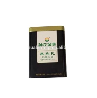 China Tea Canister Strong Sealing Square Box for sale