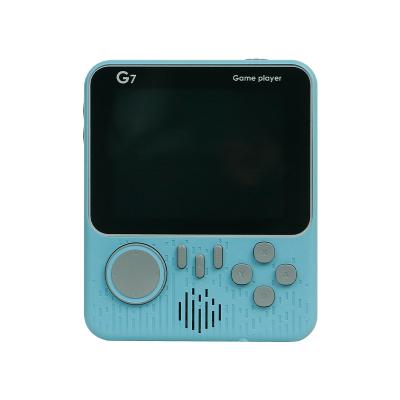 China Retro Handheld Game Playing G7 Macaron 4 Colors Game Console Portable Game Console With Accurate Controller 666 Games Console for sale