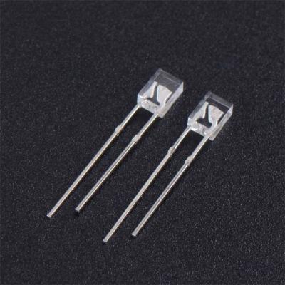 China Single Rectangle 2X3X4Mm Water Clear Lens Color LED Max Forward Voltage 2.5V 20mA 5mm Max Forward Current Green Diodes for sale