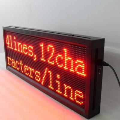 China Outdoor professional supplier led scrolling text board led scrolling message board led scrolling text board for sale