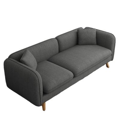 China Extended Couch Polyester Sofa Sleeper Guest Bed Multi-Function Sofa Fabric Sofa Nordic Style Living Room Furniture for sale