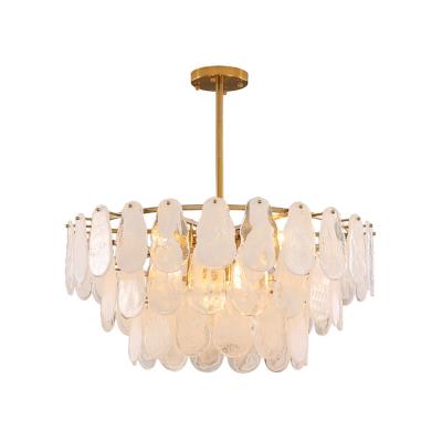 China Modern Creative Round Led Crystal Chandeliers Bedroom Lighting Fixtures Modern Home Lighting Chandelier For Villa Restaurant for sale