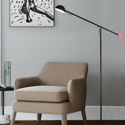 China New Design 2022 Modern Black Office Floor Lamp Nordic Floor Lamp Standing Led Floor Lamp for sale