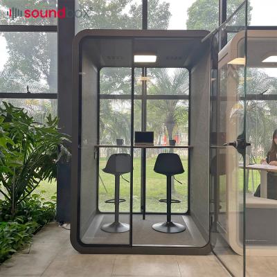 China Private Maintenance Luxury Top Indoor Pod Booth Sound Proof Supplier Office Phone Booth Phone Booth for sale