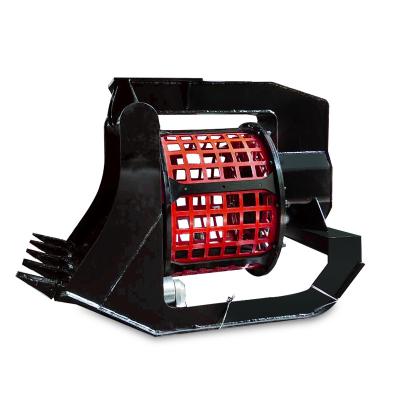 China Excavator Attachment Best Price SSB04 Rotary Excavator Screen Bucket Price for sale